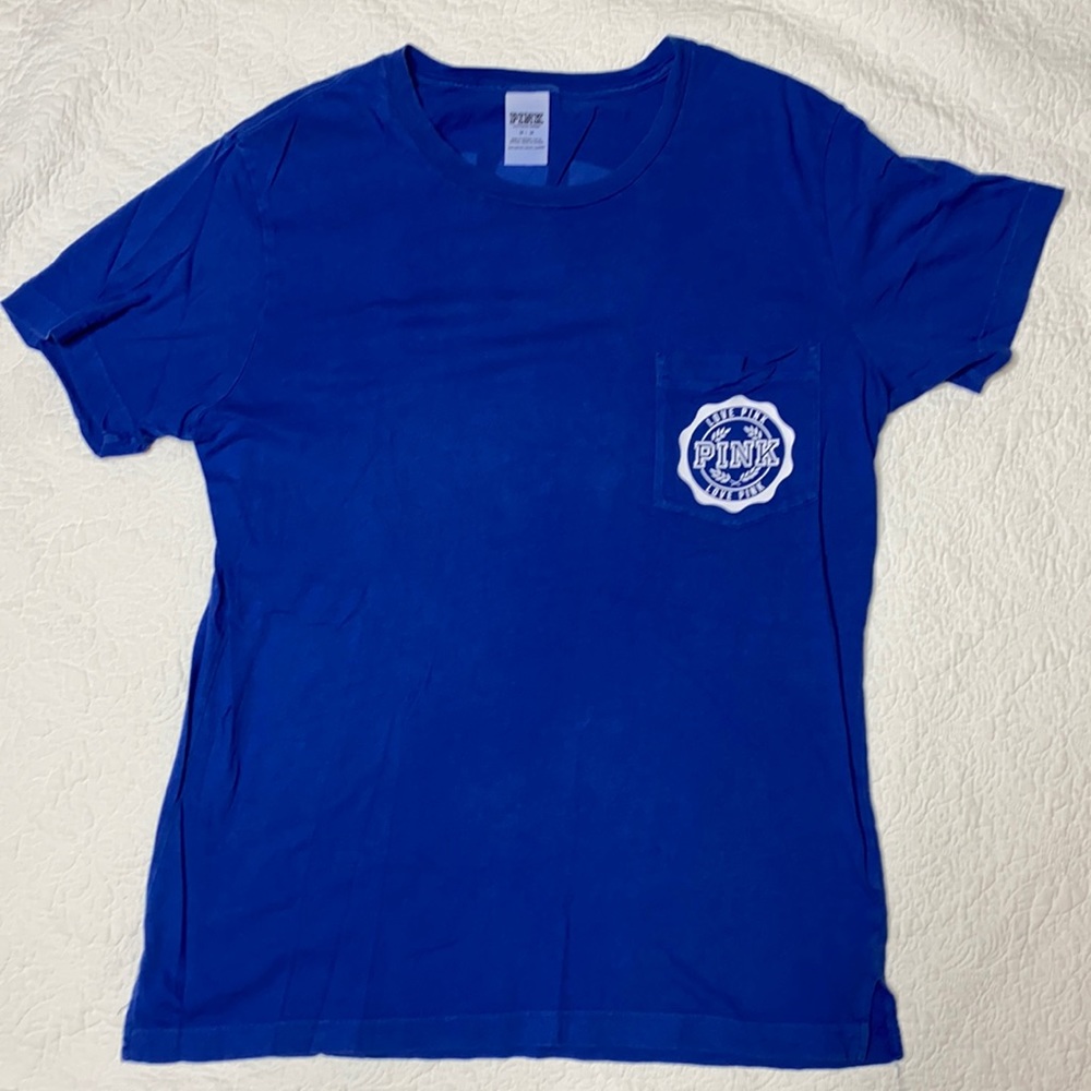 PINK T SHIRT WITH POCKET